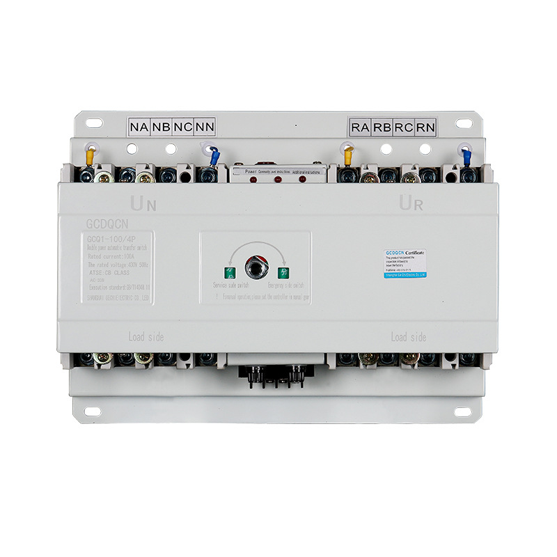 Commutateur de transfert automatique à double alimentation de type terminal