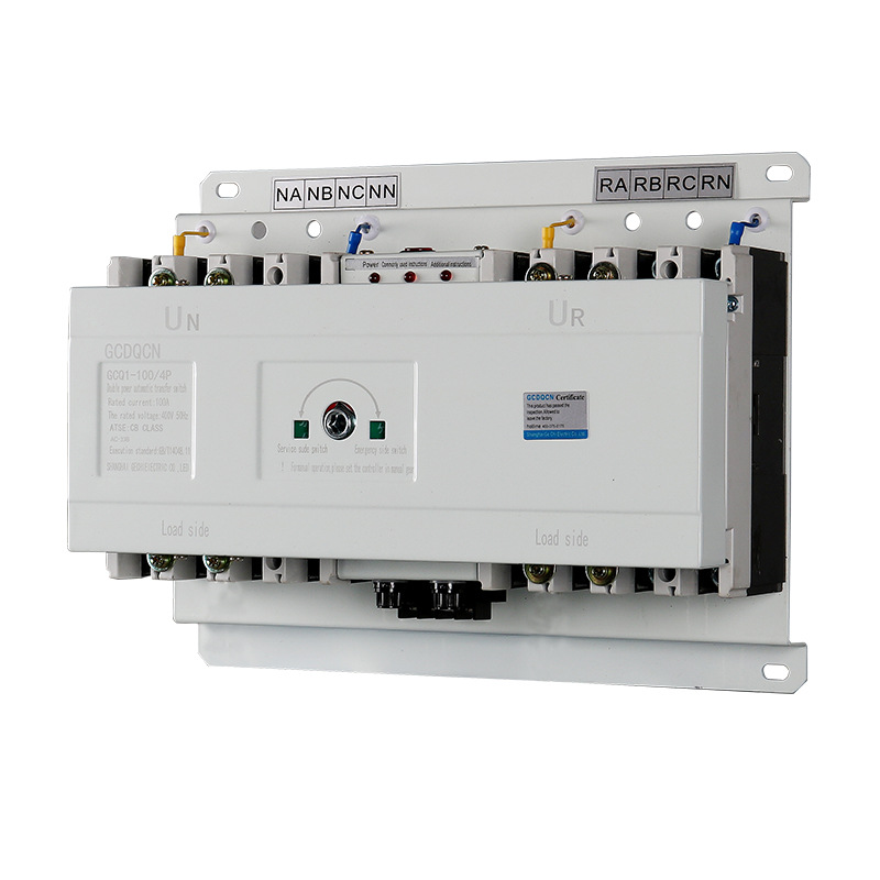 Commutateur de transfert automatique à double alimentation de type terminal